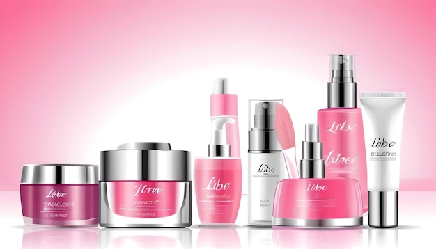 a collection of beauty products including one that says quot b quot
