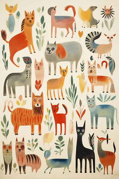 a collection of cats from the book by walter schloss