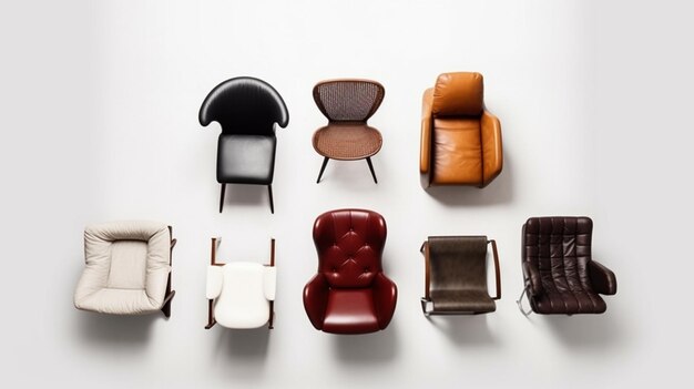 Коллекция стульев из коллекции новой коллекции бренда.
