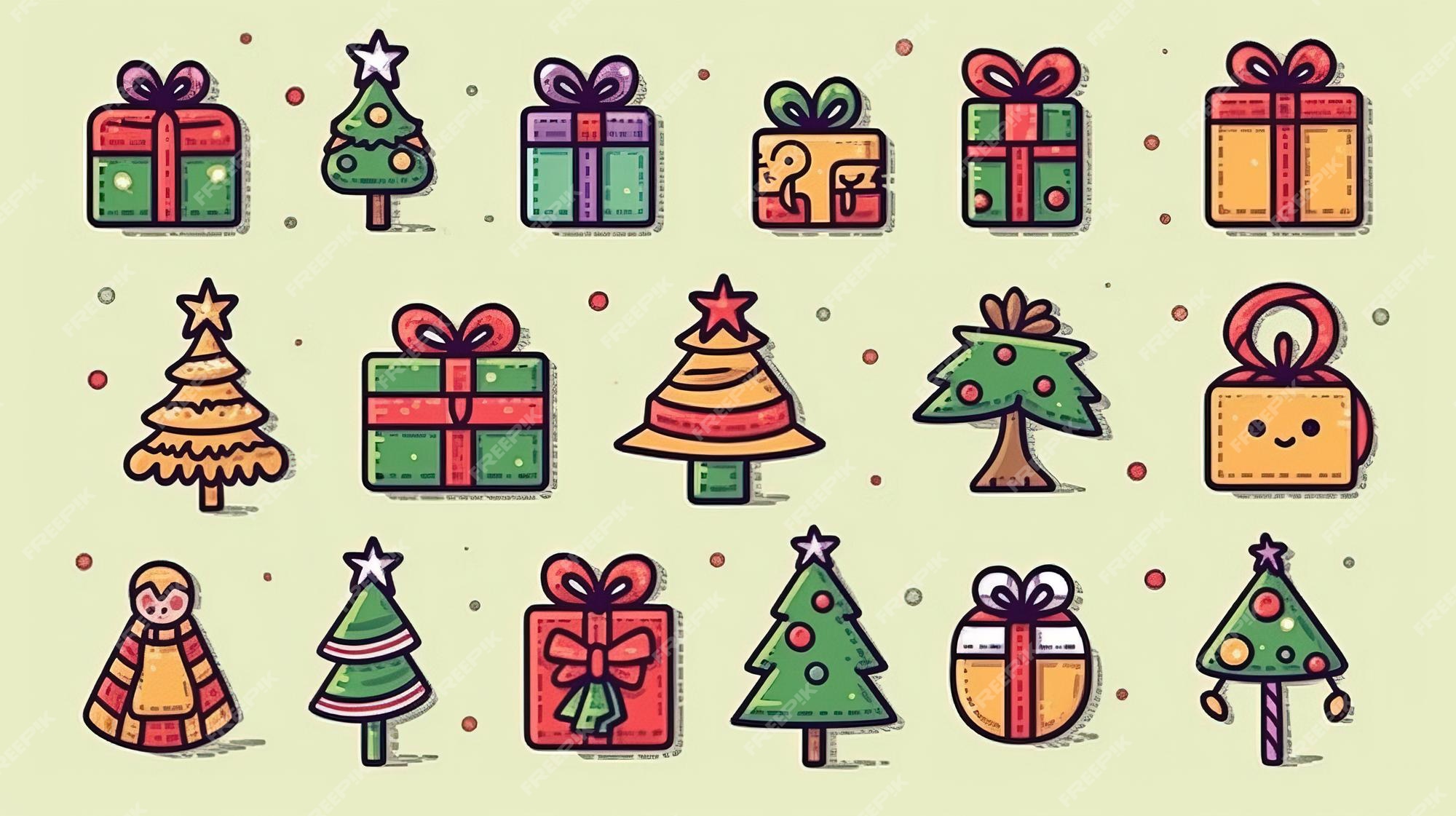 https://img.freepik.com/premium-photo/collection-christmas-icons-generative-ai-art_158863-14639.jpg?w=2000