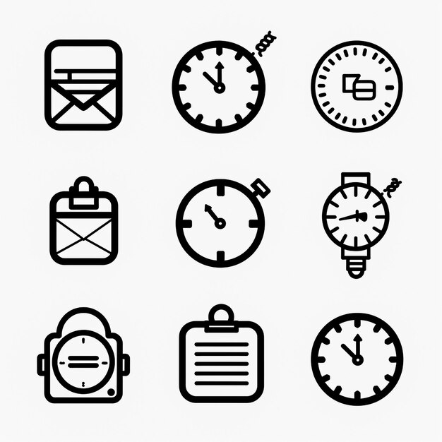 a collection of clocks including one that says quot time quot