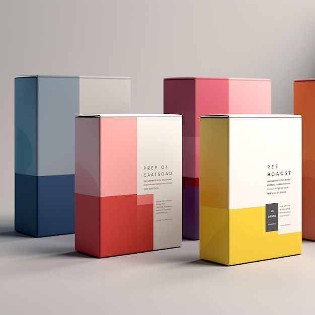 a collection of colorful boxes with the letters f. s. f. s.