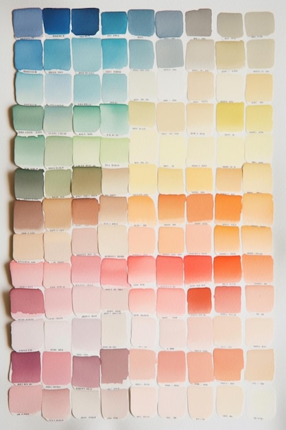 A collection of colors from the book the color of the rainbow.