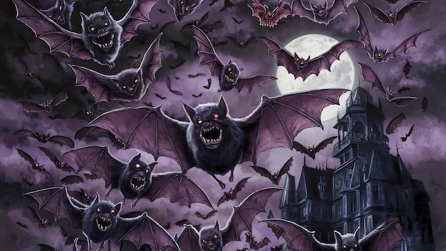 Photo collection of creepy bats