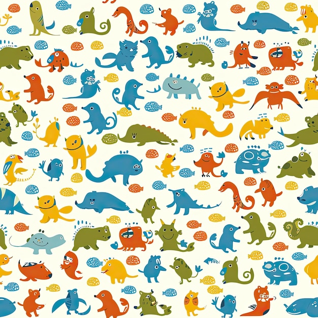 a collection of cute dinosaurs and the word dinosaurs