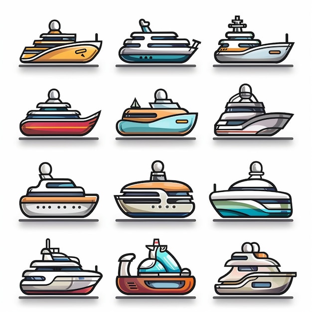 a collection of different images of boats including one that says  a boat
