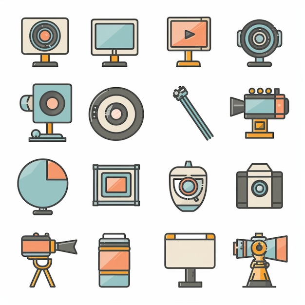 a collection of different images including a camera camera and cameras