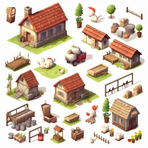 A collection of different images including a house and a house.