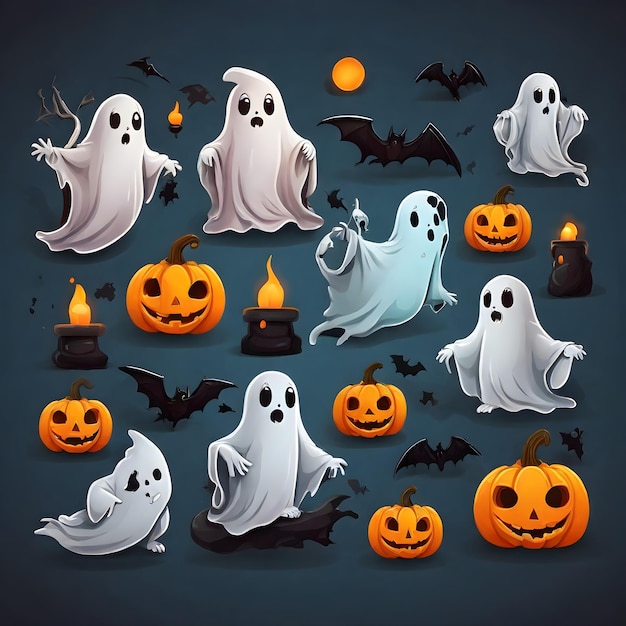 a collection of ghosts