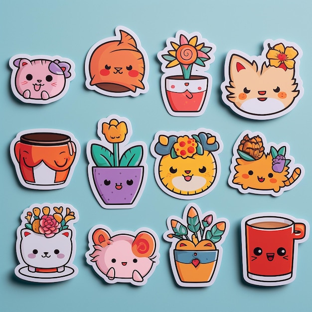 Collection Illustration Sticker