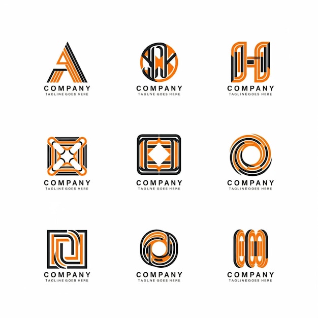a collection of logos for a company that says  a company