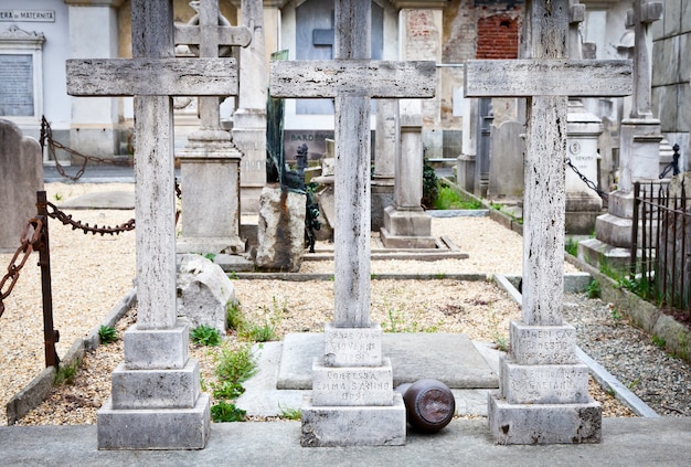 Collection of the most beautiful and moving architectures examples in European cemetaries