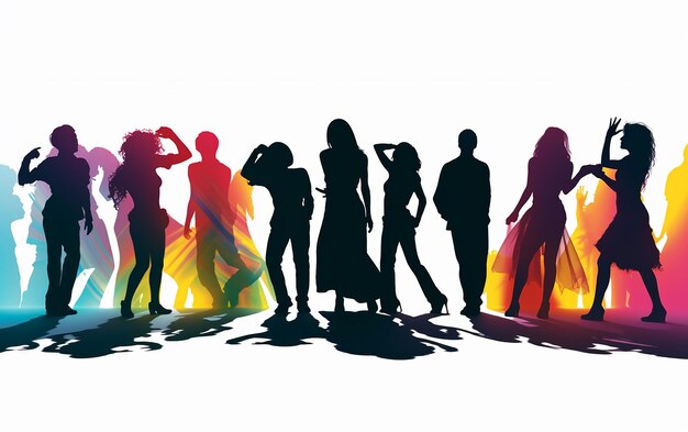 Collection of Party People Silhouettes