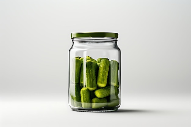 Collection of Pickle Jar Cylindrical Shape Glass Material Standard Size Ra Creative Design Ideas