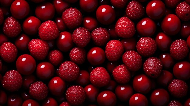 collection of raspberries HD 8K wallpaper Stock Photographic Image