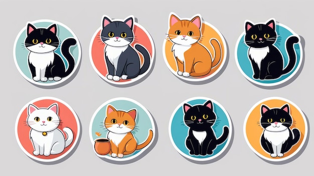 Collection set of Cat elements