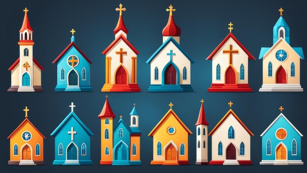 Collection set of Church elements