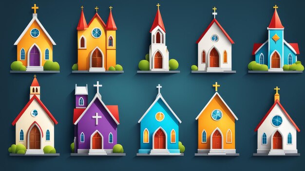 Collection set of Church elements