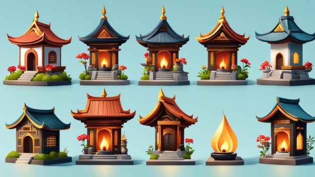 Collection set of Shrine elements