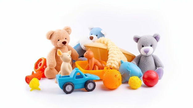 A collection of toys