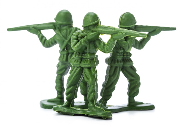 Collection of traditional toy soldiers