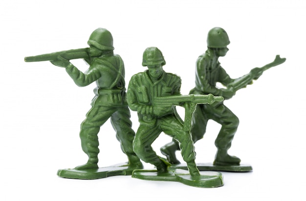 Collection of traditional toy soldiers