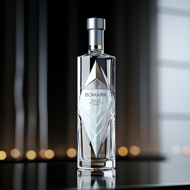 Foto collezione di bottiglie di vodka diamante ispirato design cristallo chiaro vetro pac idee di design creativo