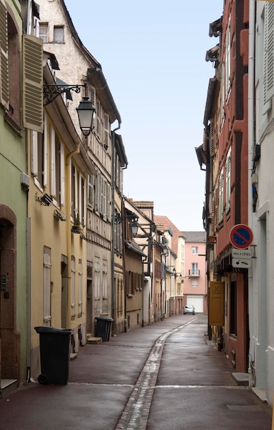 Colmar street scenery