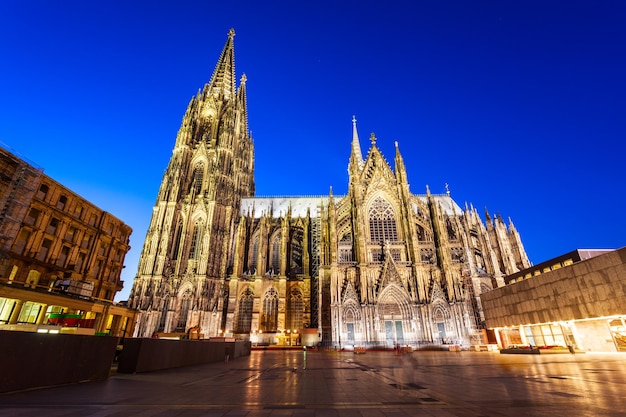 La cattedrale di colonia in germania