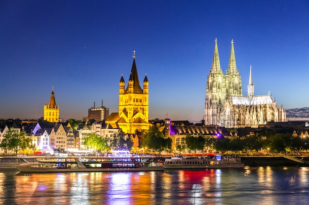 Cologne Cathedral River Rhine