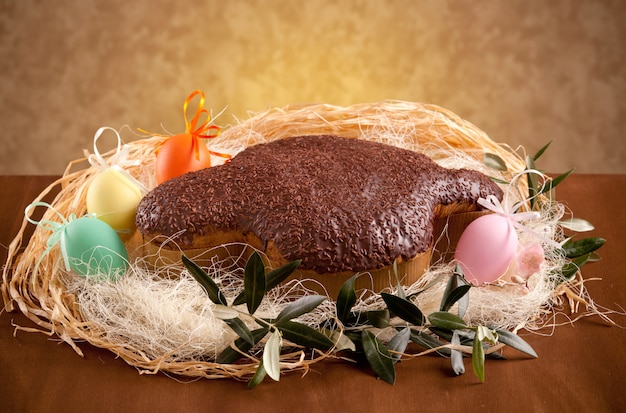 Photo colomba pasquale (easter dove)