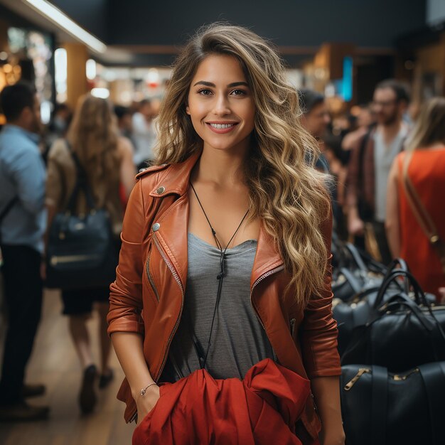 Premium AI Image colombia compra en shopping