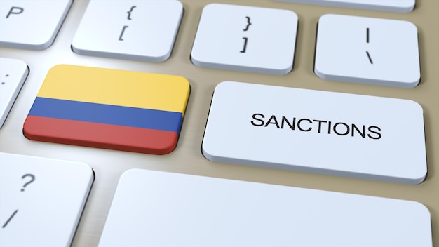 Colombia Imposes Sanctions Against Some Country Sanctions Imposed on Colombia Keyboard Button