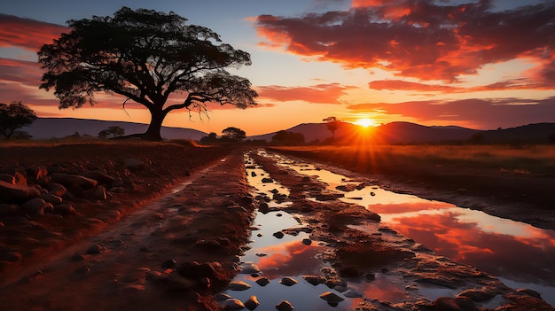 colombia zonsondergang natuur landschap uitzicht prachtige landschappen