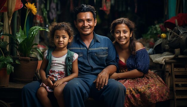 Colombiaanse familiefotografie