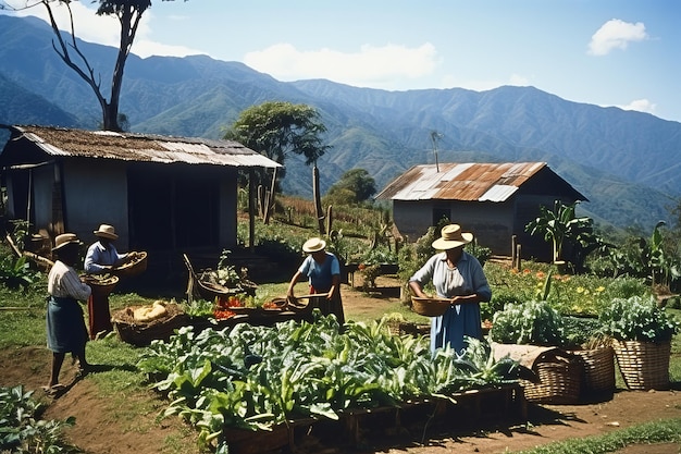 Colombiaanse families lactam boerderij vink Colombiaanse koppels familie