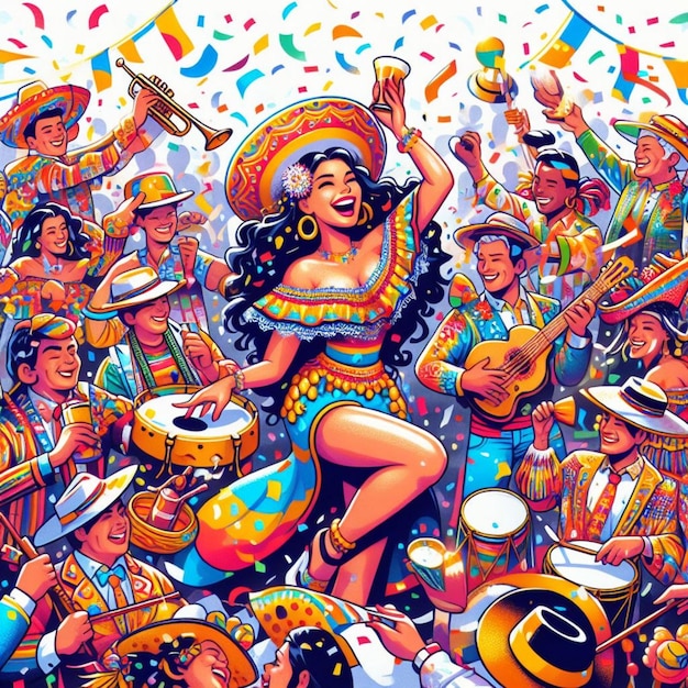 Colombiaanse feesten