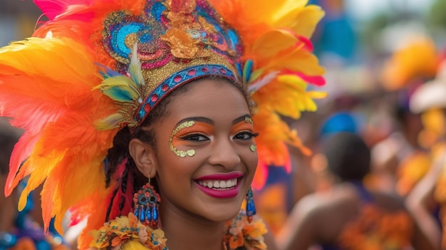 Colombiaanse festiviteiten door de ogen van de verbeelding Betoverende magische en levendige foto's