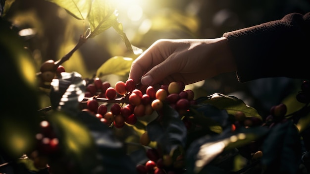 Colombian Coffee plant