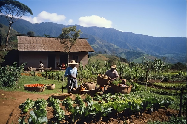 Colombian families lactam farm finch Colombian couples family