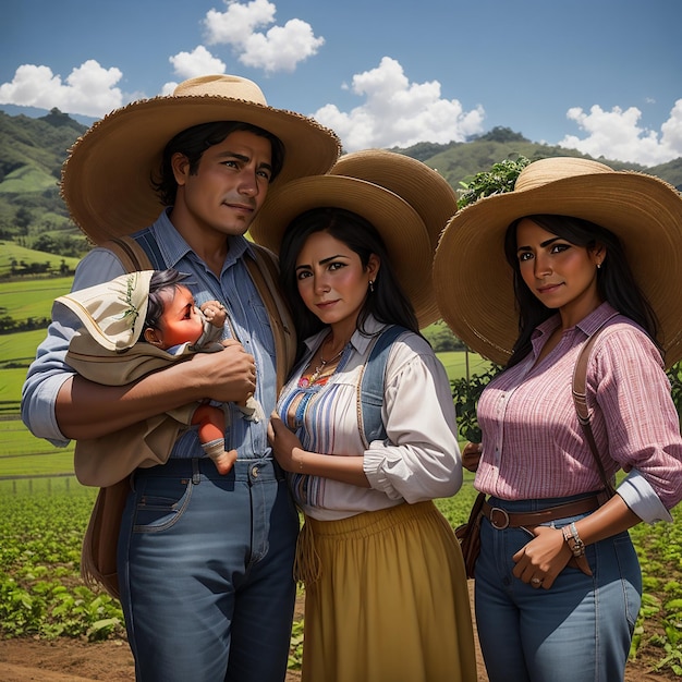 Колумбийская семья Колумбийская культура