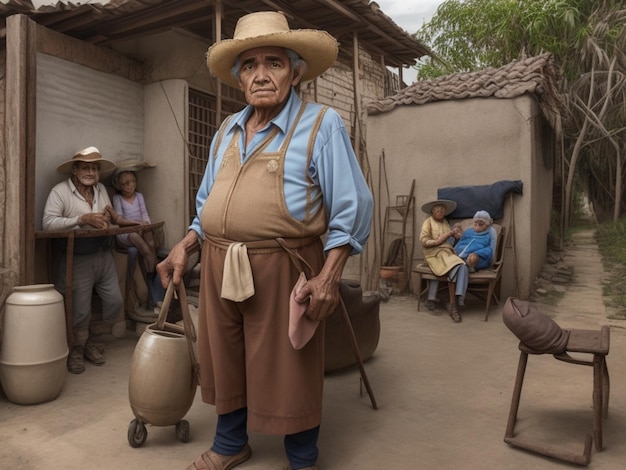 Colombian family photo