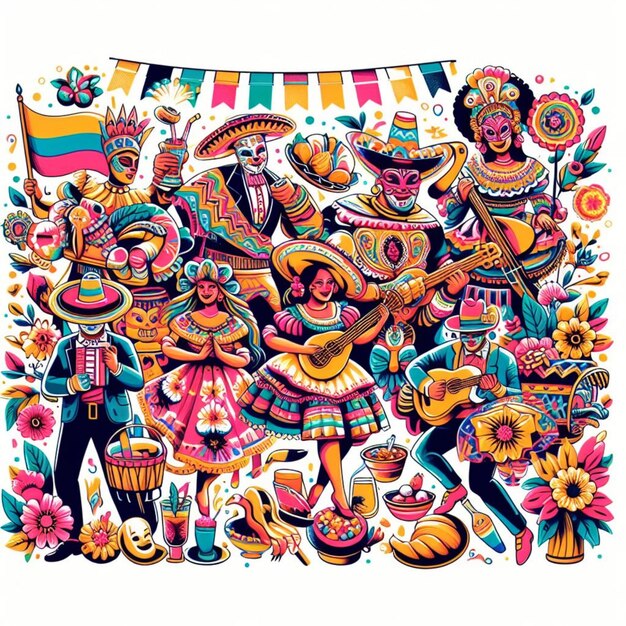 Colombian festivities