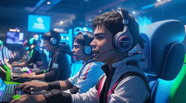 Colombian Gamers in Intense Online Tournament