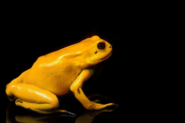 Photo colombian golden frog