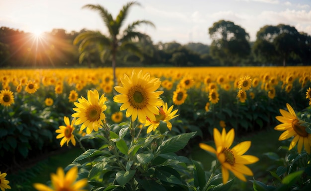 Колумбийский_nature_sunny_Sunflower