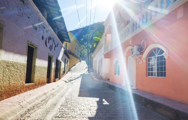 Photo colonial architecture in mexico