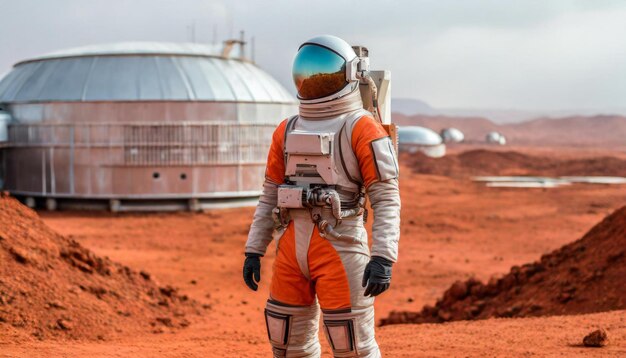 Photo colonizing the cosmos elon musks visionary impact on martian fashion and modular living