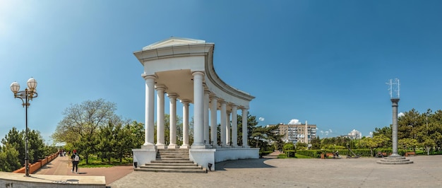 Colonnade in Chernomorsk Ukraine