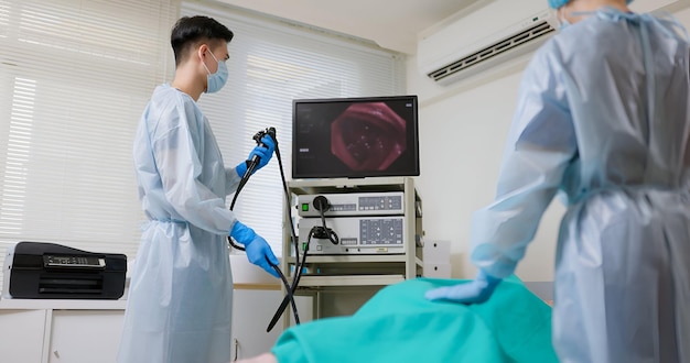 Colonoscopy endoscopic examination